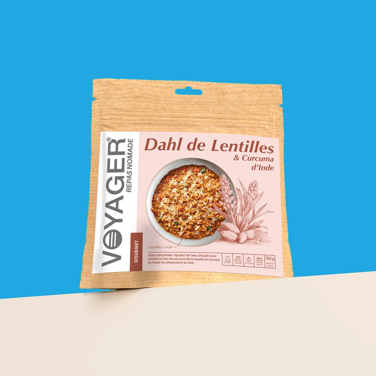 Intialainen Linssidahl kurkumalla 100g/290g
